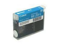 Canon Genuine Ink Cartridge 0947A001 (BJI-201 C) Cyan