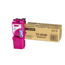 Kyocera Genuine Toner 1T02HPBEU0 (TK-820M) Magenta 7000 pages