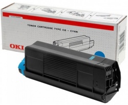 Oki Genuine Toner 42127407 Cyan 5000  pages