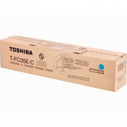 Toshiba Genuine Toner 6AK00000114 (T-FC 55 EC) Cyan