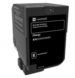 Lexmark Genuine Toner 74C2HK0 Black