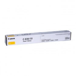 Canon Genuine Toner C-EXV51 Yellow 60000 pages