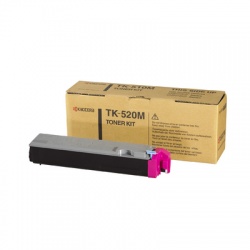 Kyocera Genuine Toner 1T02HJBEU0 (TK-520 M) Magenta 4000  pages