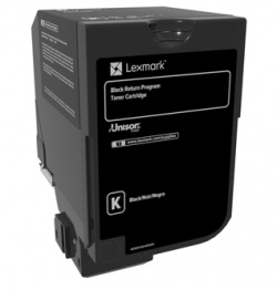 Lexmark Genuine Toner 74C20K0 Black