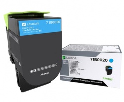 Lexmark Genuine Toner 71B0020 Cyan