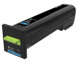 Lexmark Genuine Toner 72K0X20 Cyan