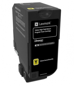 Lexmark Genuine Toner 74C2HY0 Yellow