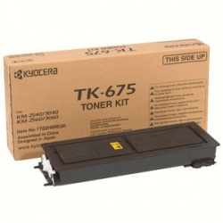 Kyocera Genuine Toner 1T02H00EU0 (TK-675) Black 20000  pages