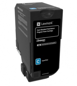 Lexmark Genuine Toner 74C2SC0 Cyan